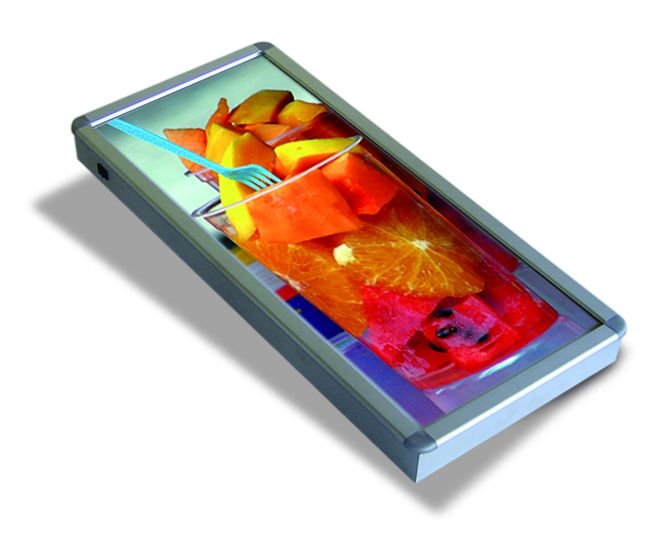 Aviso Luminoso con Marco Abatible vista 4